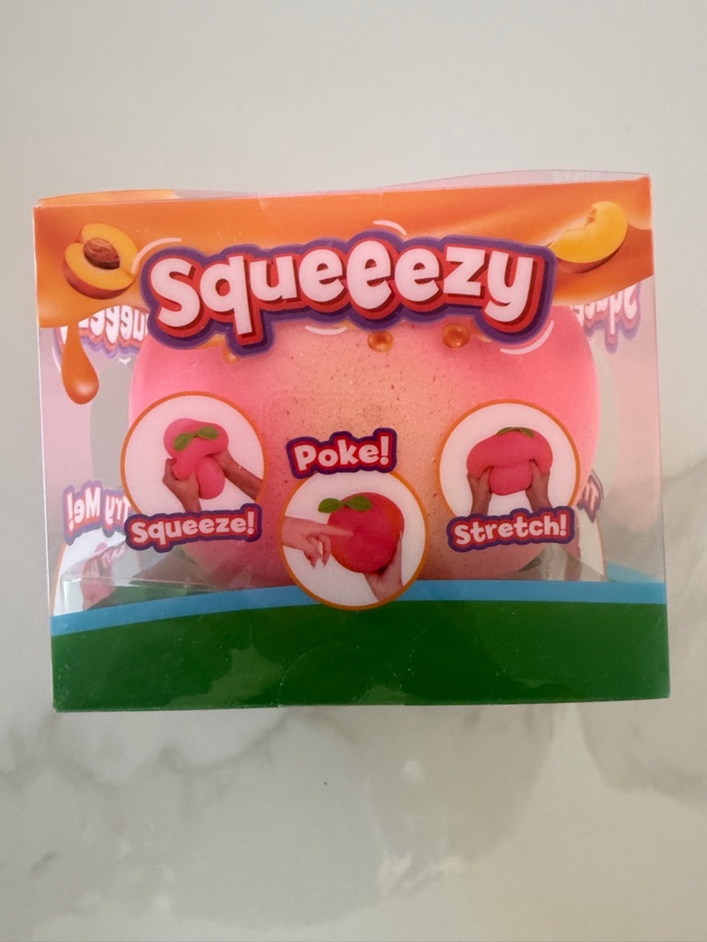 Peach Squeezy Squishy VIRAL